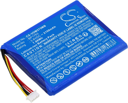 BP1763 Battery 2100mAh Replacement for V-Tech RM5754HD HD Smart WiFi Video 5" Digital Video Baby VM5254 RM5754 (3.8V)...