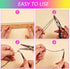 5M Stainless Steel Figaro Chains Multi-color Unwelded Chain DIY Chain Jewelry Set Making Kit for Jewelry Necklace Bracelet Earring Making...