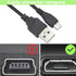 Sqrmekoko USB Interface Charging Cord Data Transfer Micro USB Cable Compatible wirh Canon PowerShot G7X Mark II, G9X, G9X Mark II, SX620 HS, SX720...