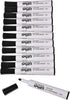 School Smart Dry Erase Marker, Low Odor, Chisel Tip, Black, 40 lb - 24 Inches x 1000 Feet, Pack of 12, White...