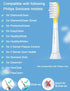 FutulkyUS Kids Toothbrush Replacement Heads for Philips Sonicare: Over 7 Years Old Child Soft Electric Standard Children Brush Head for Boy Girl, ...