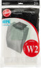Hoover Type W2 HEPA Media Bags for WindTunnel 2 Vacuum Cleaners, 401080W2, 2 Pack...