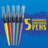Crayola Washable No Drip Paint Brush Pens, Paint Set for Kids, 5 ct...
