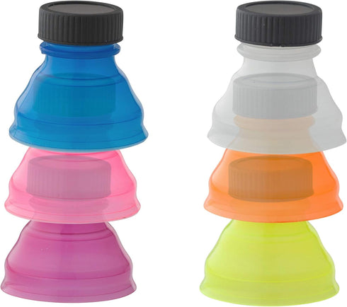 Clear Soda Can Lids (6 Pack) | Superior Can Covers For Soda, Beer, Energy Drinks, Juice, Seltzer | Must-Have Picnic Accessories & Beach Gadgets | ...