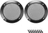 uxcell 2pcs 2" Speaker Grill Mesh Decorative Circle Woofer Guard Protector Cover Parts Black...