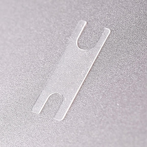 Gliging 20pcs/Pack Mechanical Keyboard PCB Stabilizer Satellite Switch Film PTFE/Silica Gel Adjust The Big Keys 3M Adhesive (White)...