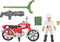 Indiana Jones Worlds of Adventure Helena Shaw Action Figure with Motorcycle Toy, 2.5-inch, Action Figures for Kids Ages 4 and Up...