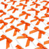 Bright Creations 100 Pack Orange Twist Tie Bows for Treat Bags - 3" Small Satin Ribbons Orange Twist Ties for Craft Decoration, Gift Wrap, Themed ...
