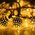 Solar String Lights for Outside, 9.8FT 20LED Outdoor Solar String Lights with 8 Mode, Moroccan Solar Fairy Lights, Waterproof Globe Solar Twinkle ...