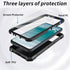 Rossy for TCL 40 XE 5G Phone Case for TCL 40XE 5G Case with Tempered Glass Screen Protector Soft TPU Hard PC Heavy Duty Shockproof Protective Cove...