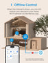 meross Smart Light Switch, Compatible with Alexa, Google Assistant and SmartThings, Single Pole WiFi Wall Switch, Needs Neutral Wire, Remote Contr...