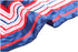 uxcell K75 Women Infinity Geometric Prints Square Shaped Neck Scarf Red Blue 5 Pack...