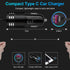 48W Super Fast Samsung Car Charger USB C Rapid Android Car Adapter with 30W Built-in Type C Fast Charging Cable for Samsung Galaxy S24 S23 Ultra S...