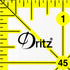Dritz Seam Width Gauge Sewing Accessories, Clear...