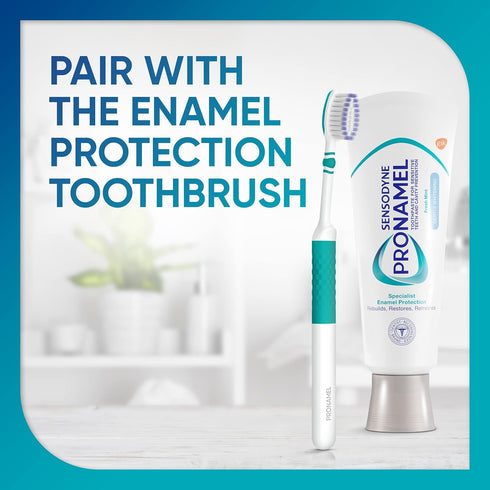 Sensodyne Pronamel Gentle Teeth Whitening Enamel Toothpaste for Sensitive Teeth, to Reharden and Strengthen Enamel, Amazon Exclusive, Fresh Mint -...