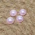 Chenkou Craft 3000PCS 1 Box Baby Pink Round Flatback Half Pearls Bead Loose Beads Gem (Light Pink Half Ball)...