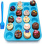 24 Cups Silicone Mini Muffin Pan,Cookies Cupcake Bakeware Tin Soap Tray Mould Non Stick, BPA-Free, Dishwasher Safe...