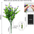 10 Pcs Artificial Flowers, Fake Outdoor Flowers UV Resistant, Lifelike Plastic Flowers for Indoor Outdoors Home Office Garden Wedding Sidewalk Tri...