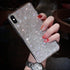LUVI for iPhone Xs Max Case Luxury Fashion Glitter Sparkle Bling Glossy Crystal Rhinestone Artificial Diamond Protective Cover with Soft TPU Elect...