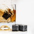 Premium Whiskey Stones Gift Set with 12 Pcs Stones and Bag. Whiskey, Bourbon, Cognac, Scotch,Gin, Wine Beverage. Marble Reusable Ice Cubes. Birthd...