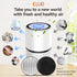 E.LUO LV-H132 Air Purifier Replacement Filter, Compatible with LEVOIT LV-H132, 3-in-1 (Nylon Pre-Filter, True HEPA Filter, High-Efficiency Activat...