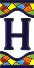 House letters 4 inch. Handpainted house letter tiles for signs, addresses and names. Address numbers for houses. House address numbers and letters...