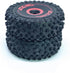 Replacement 2PCS Durable Front Tire Wheel Tyre RC Parts Compatible with WLtoys 124016 RC Car...