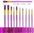 Paint Brushes Set, 2Pack 20 Pcs Paint Brushes for Acrylic Painting, Oil Watercolor Acrylic Paint Brush, Artist Paintbrushes for Body Face Rock Can...