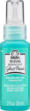 FolkArt Murano Acrylic Glass Paint, Perfect for Indoor and Outdoor Arts and Crafts Projects, 2 fl oz, 36560, Iridescent Aqua...