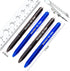 Vitoler Pens,Erasable Pens Black & Blue Gel Pens,0.7mm Fine Point Writing Pens,Black and Blue Pens for School Supplies,Retractable Gel Ink Pens fo...