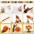 3D Fall Bulletin Board Decorations Set Fall Theme Classroom Decor with Paper Pom Poms Tree Design Wall Decals Autumn Bulletin Board Paper for Teac...
