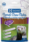 N-Bone Ferret Chew Sticks Bacon Flavor, 1.87-oz bag...