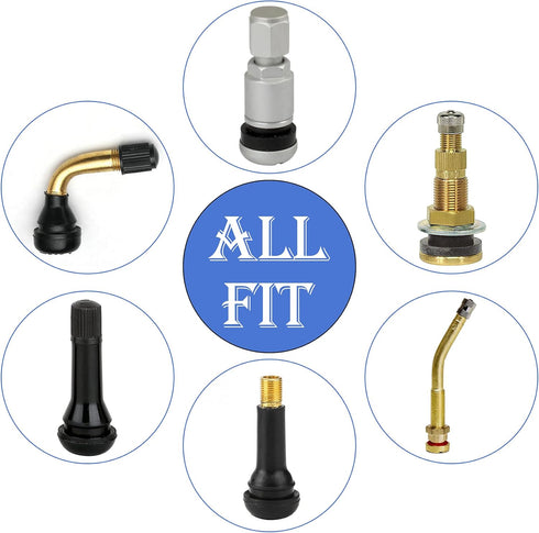 PAGOW 24 Pack Tire Valve Stem Caps with Rubber Ring Seal, Hexagon Heavy-Duty Car Wheel | Dust Proof Airtight | Light-Weight | Universal for Cars S...