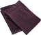 100% Egyptian Cotton 650 Thread Count, King 2-Piece Pillowcase Set, Single Ply, Solid, Plum...