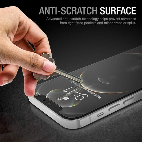 Purity Screen Protector Compatible with iPhone 12 Pro Max 2020 6.7", Tempered Glass Screen Film Designed for iPhone 12 Pro Max Anti-Scratch Work w...