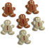 Buttons Galore 60+ Assorted Christmas Buttons for Sewing & Crafts - Set of 6 Button Packs - Gingerbread, Presents, Chirstmas Trees & More...