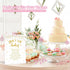 Don't Say Baby Shower Clothespin Game for Girl Includes 8x11 Standing Sign, 60 Mini Pink Clothes Pin, 60 Mini Pacifiers...