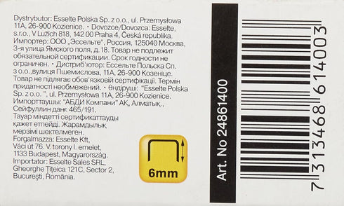 Rapid 26/6mm Strong Staples, for Stapling up to 20 Sheets, Use with Desktop Staplers, Galvanised Wire, Box of 1000, 24861400...