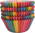 Magical Colorful Cupcake Rainbow Unicorn Birthday Cupcake Paper Baking Cup Cake Baking Muffin Cup Liners Toppers Papers Wrappers Line 100 Count...