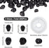 SUNNYCLUE 1 Box 200Pcs Skull Beads Turquoise Bead Skeleton Head Beads Halloween Gothic Beads Loose Spacer Bead for Jewelry Making Beading Kit Synt...