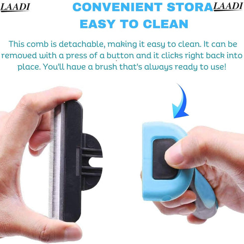 Deshedding Tool for Dogs and Cats - Reduces Shedding by Up to 95% in Less Than 10 Minutes—best Choice for Grooming and Deshedding Your Lovely Pets...