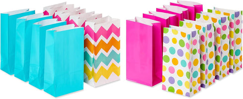 American Greetings 10" Small All-Occasion Goodie Bags, Spring Print (16-Count)...