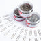 M&G Paper Clips 600pcs Medium Metal Paper Clips for File Paper Document Organizer, Anti-Rust Paperclips Ideal for Home Chool Office Use (3 Boxes)...