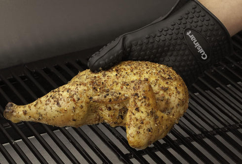 Cuisinart CGM-520 Heat Resistant Silicone Gloves, Black (2-Pack)...