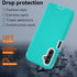 Cellular Phone Case for Samsung Galaxy A14 5G, Heavy Duty Protective, Military Grade, Shockproof, Dust-Proof, Teal/White...
