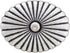 Bezelry 12 Pieces Oval Cactus Flower Metal Shank Buttons. 24mm X 19mm (Antique Silver)...