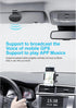 Hands Bluetooth for Cell Phone Car Kit - Bluetooth 5.0 Car Speaker with CVC8.0 Double Noise Reduction Technology, Support Siri Voice Guidance Rece...