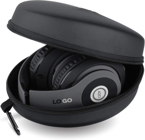 iJoy Hard Headphone Travel Case for Foldable Rechargeable Wireless iJoy Headphones- Portable, Universal Hard EVA Shell Storage Bag with Zipper for...