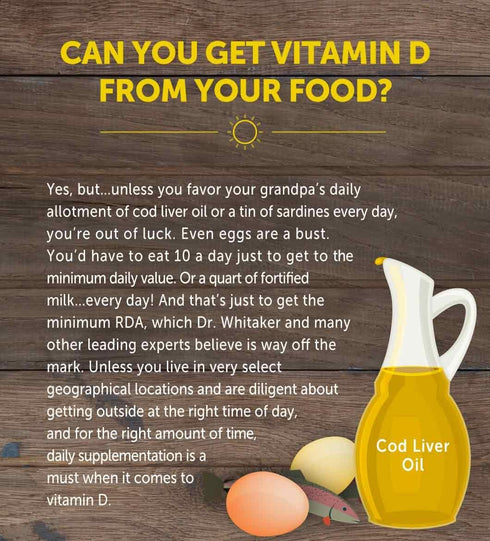 Dr. Whitaker's BeyonD3 - Vitamin D3 Supplement 5,000 IU Plus Boron, Vitamin K2, Magnesium & Zinc - Supports Immune Health, Calcium Metabolism & Bo...