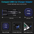Car Charger, 2.4A 12W AndHot 2 Pack Mini Dual Port USB Car Charger Adapter Plug for iPhone 15 14 13 12 SE 11 Pro Max XR XS X 8 7 6S Plus, iPad, Sa...